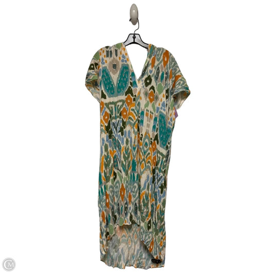 Dress Casual Short By Zara In Blue & Orange, Size: L