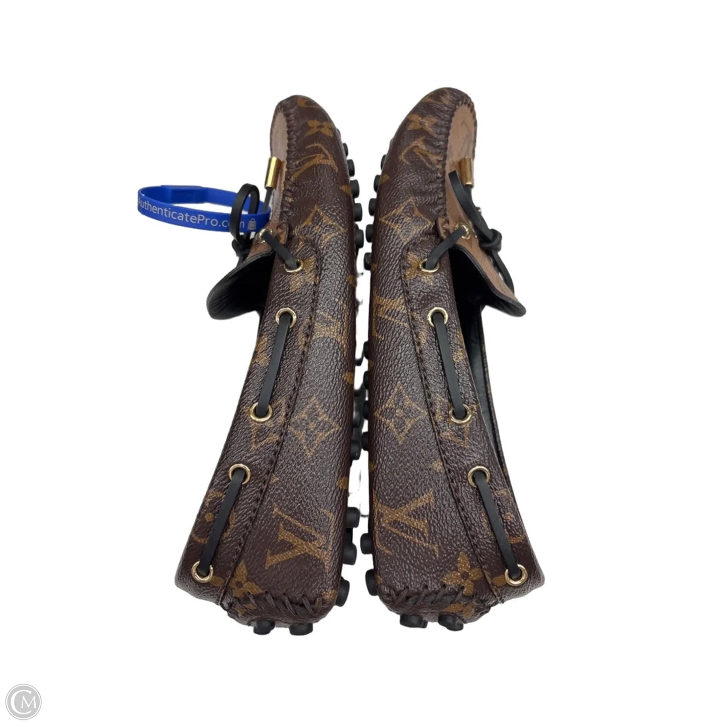 Shoes Luxury Designer By Louis Vuitton In Brown, Size: 5.5