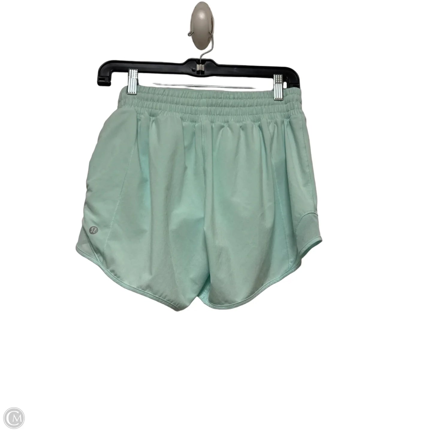 Athletic Shorts By Lululemon In Teal, Size: 6