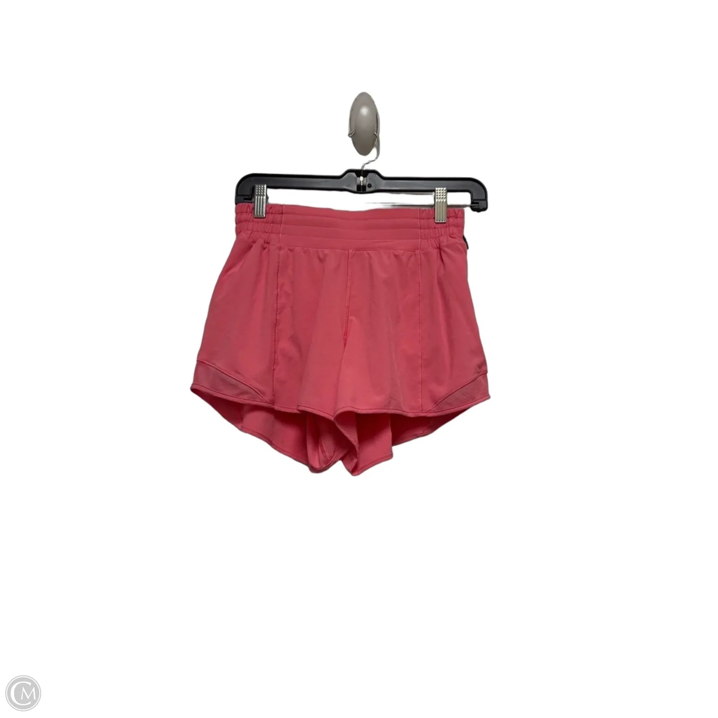 Athletic Shorts By Lululemon In Pink, Size: 6