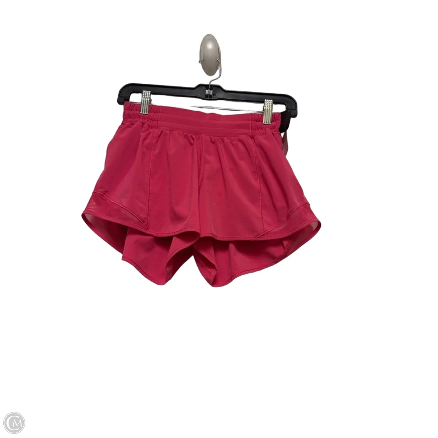 Athletic Shorts By Lululemon In Pink, Size: 6