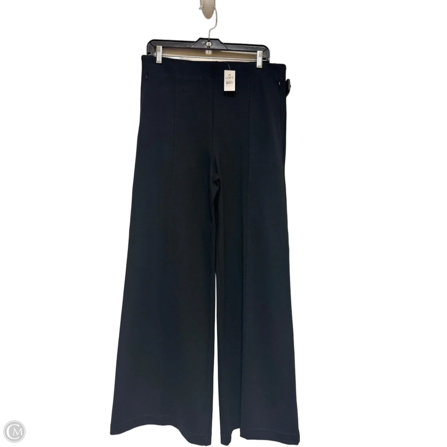 Pants Wide Leg By Loft In Black, Size: 12