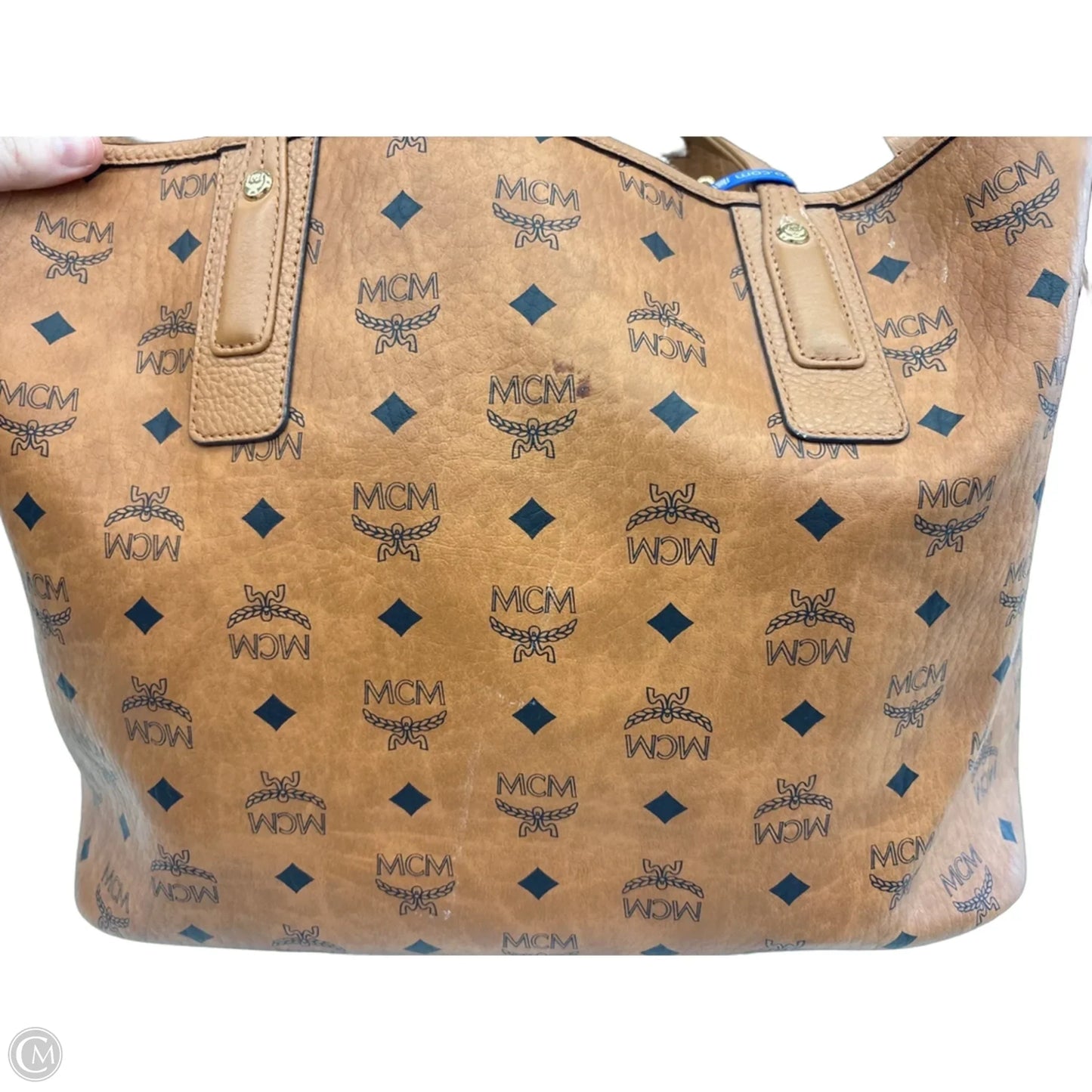 Handbag Luxury Designer By Mcm, Size: Large