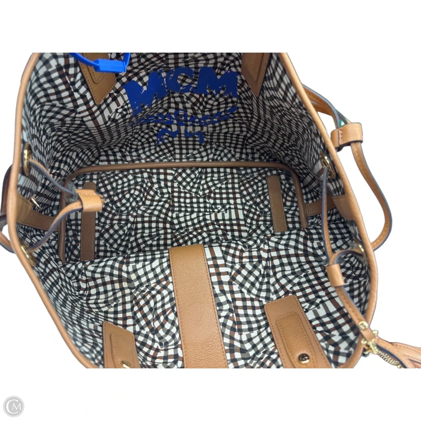 Handbag Luxury Designer By Mcm, Size: Large