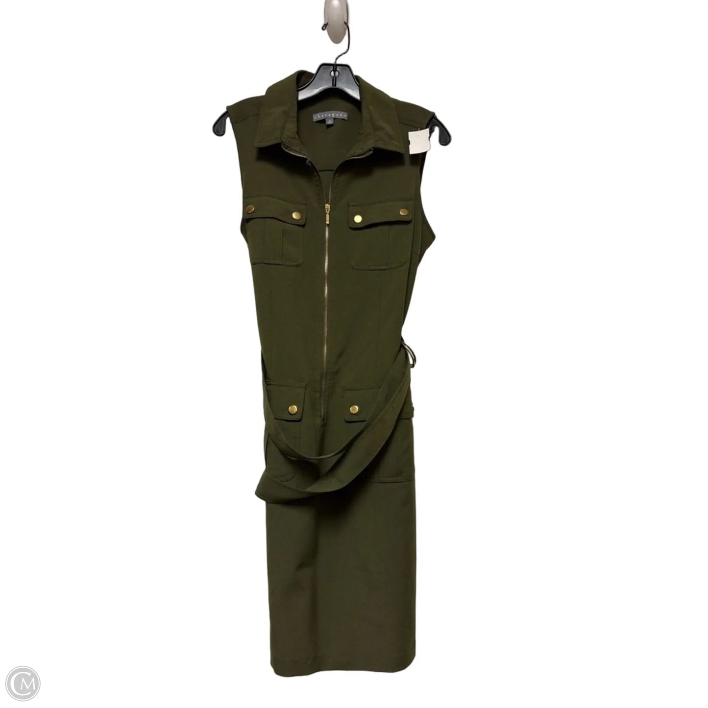 Dress Casual Short By Sharagano In Green, Size: S
