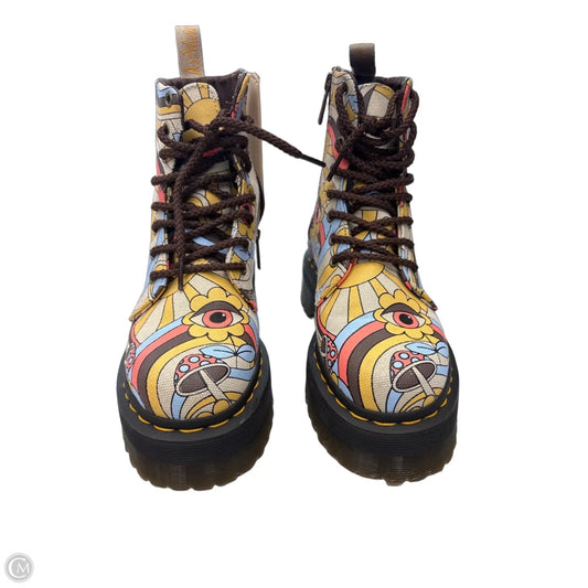 Boots Combat By Dr Martens In Multi-colored, Size: 6