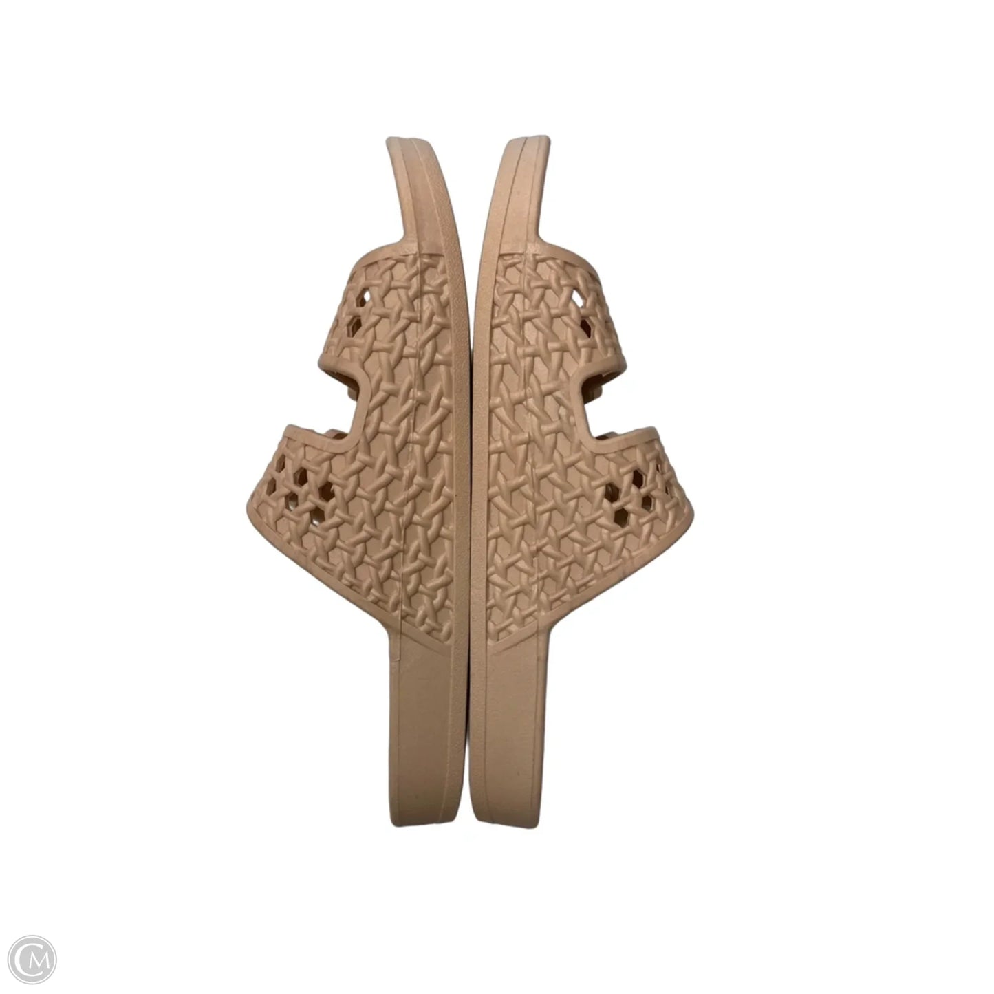 Sandals Flats By Bebe In Tan, Size: 7