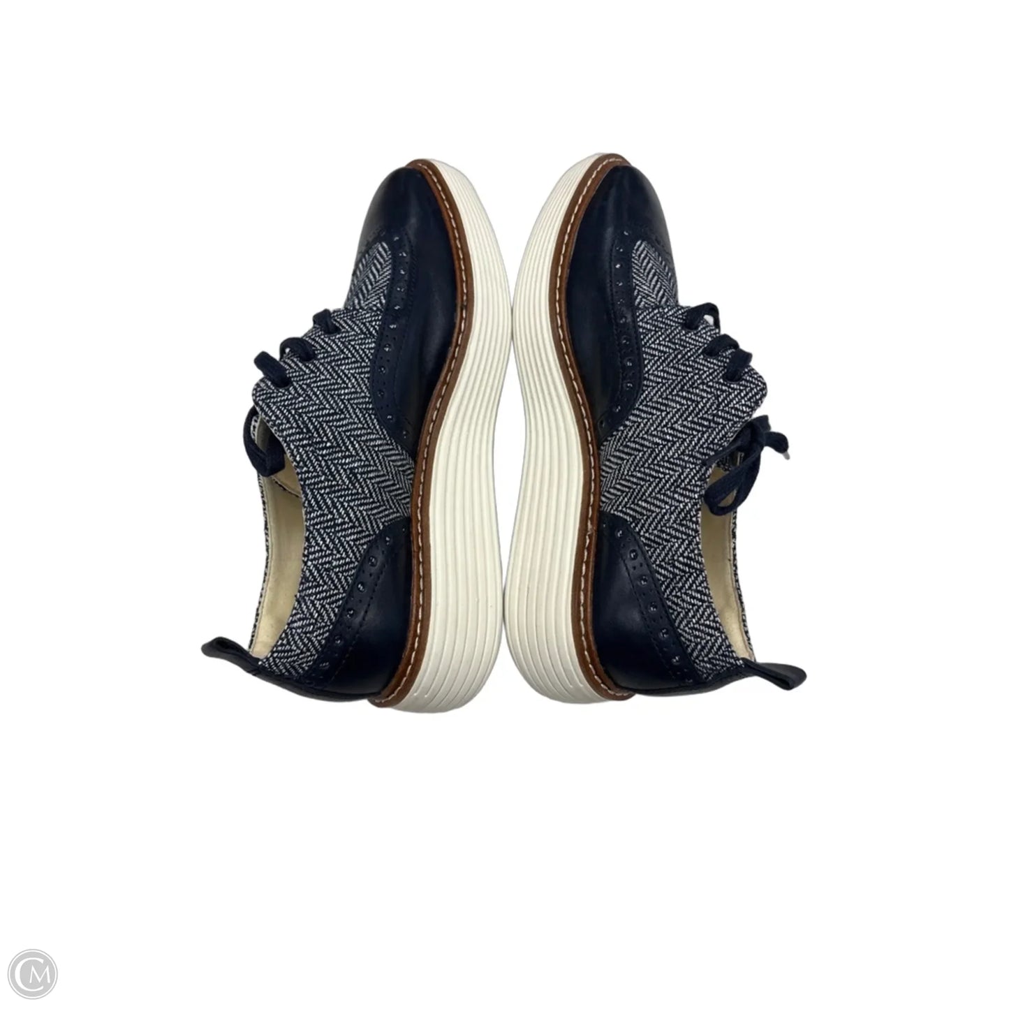 Shoes Flats By Cole-haan In Blue & White, Size: 6
