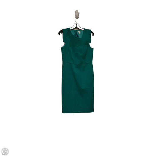 Dress Casual Midi By J. Crew In Green, Size: M