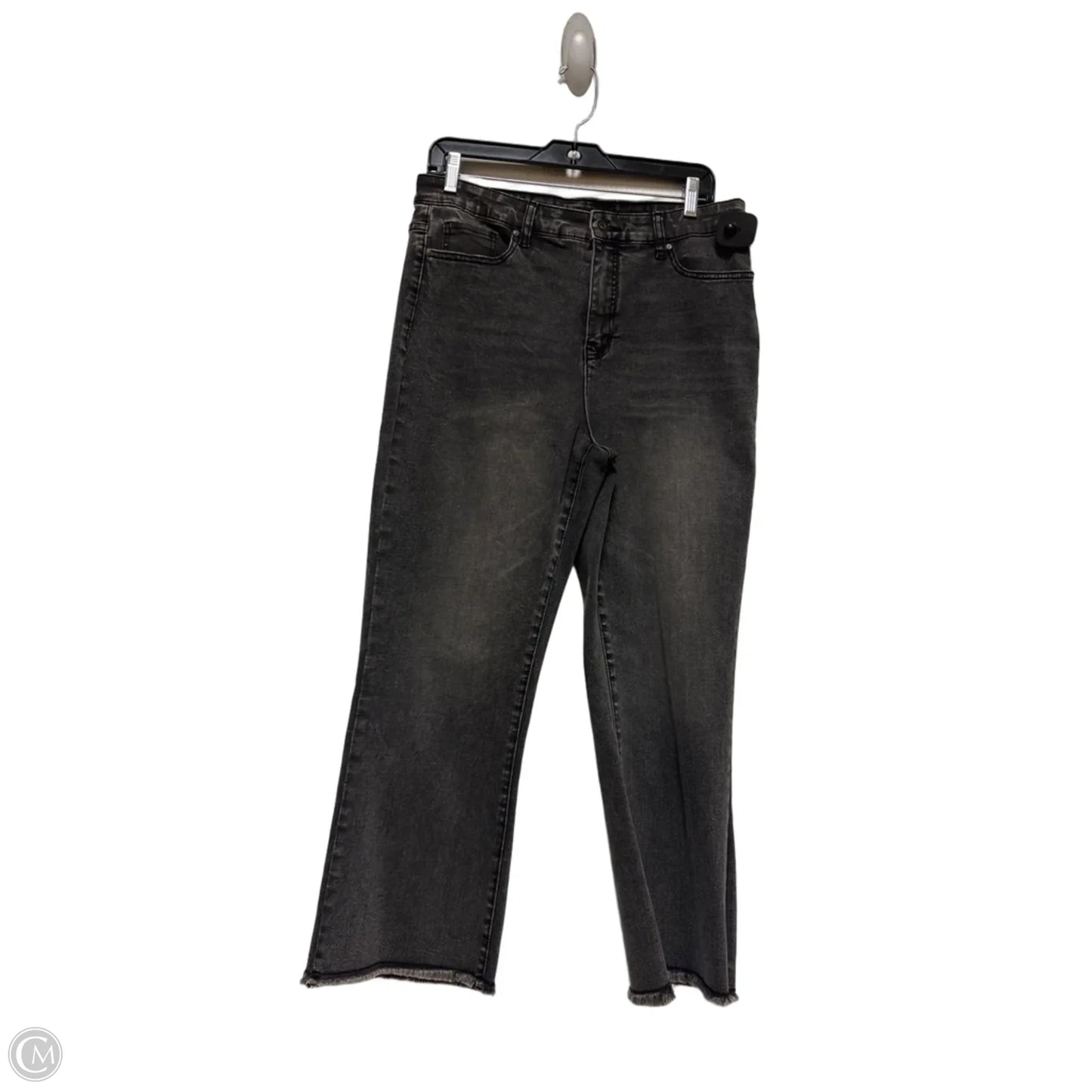 Jeans Straight By John Mark In Grey, Size: 12