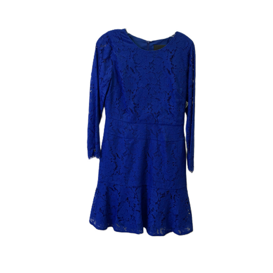 Blue Dress Party Short By J Crew, Size: M