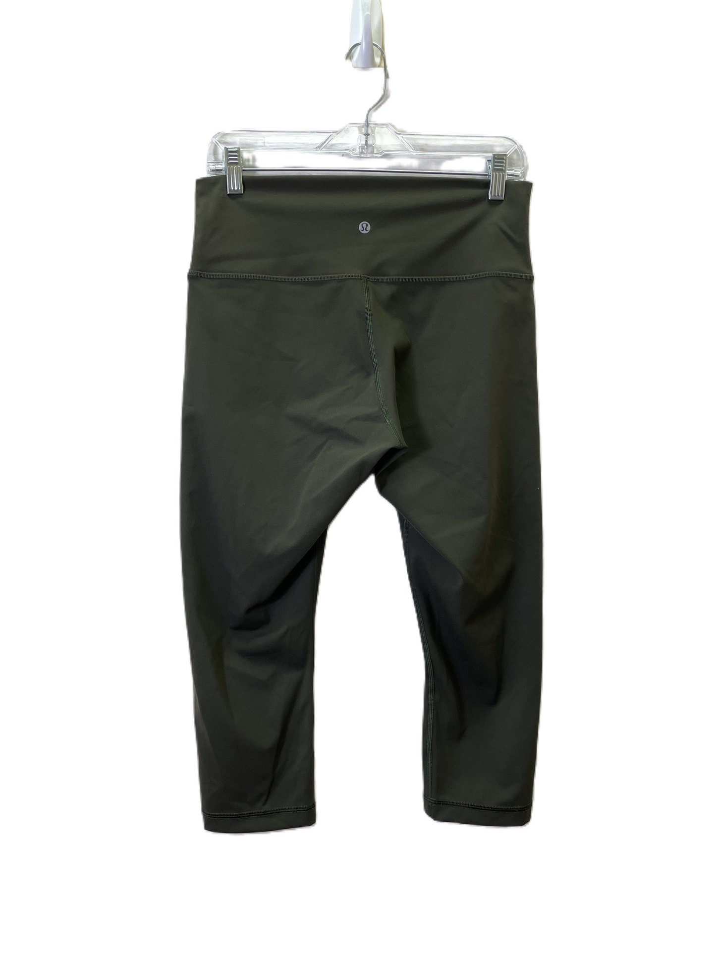 Athletic Capris By Lululemon In Green, Size: 12