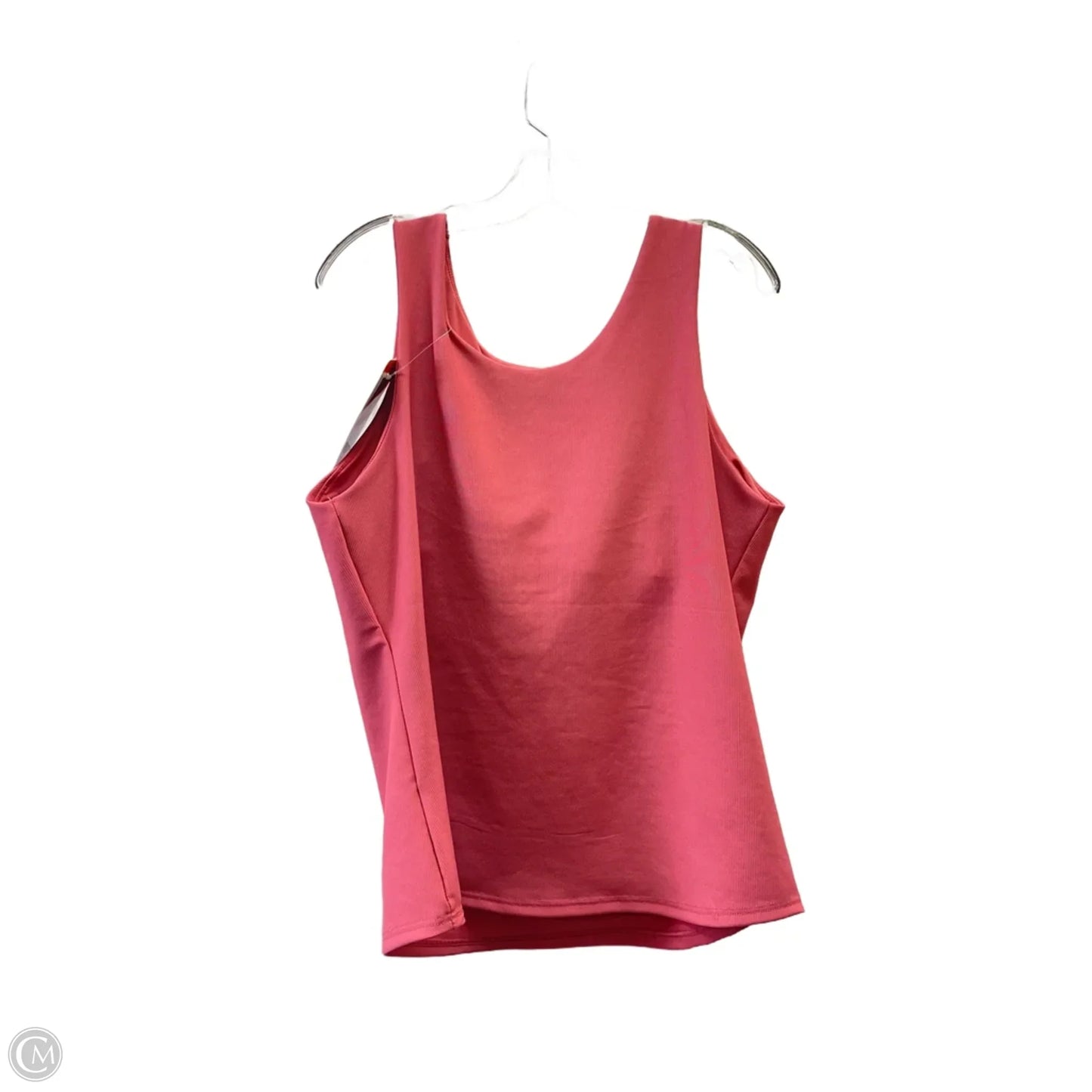 Athletic Tank Top By 32 Degrees In Coral, Size: 1x