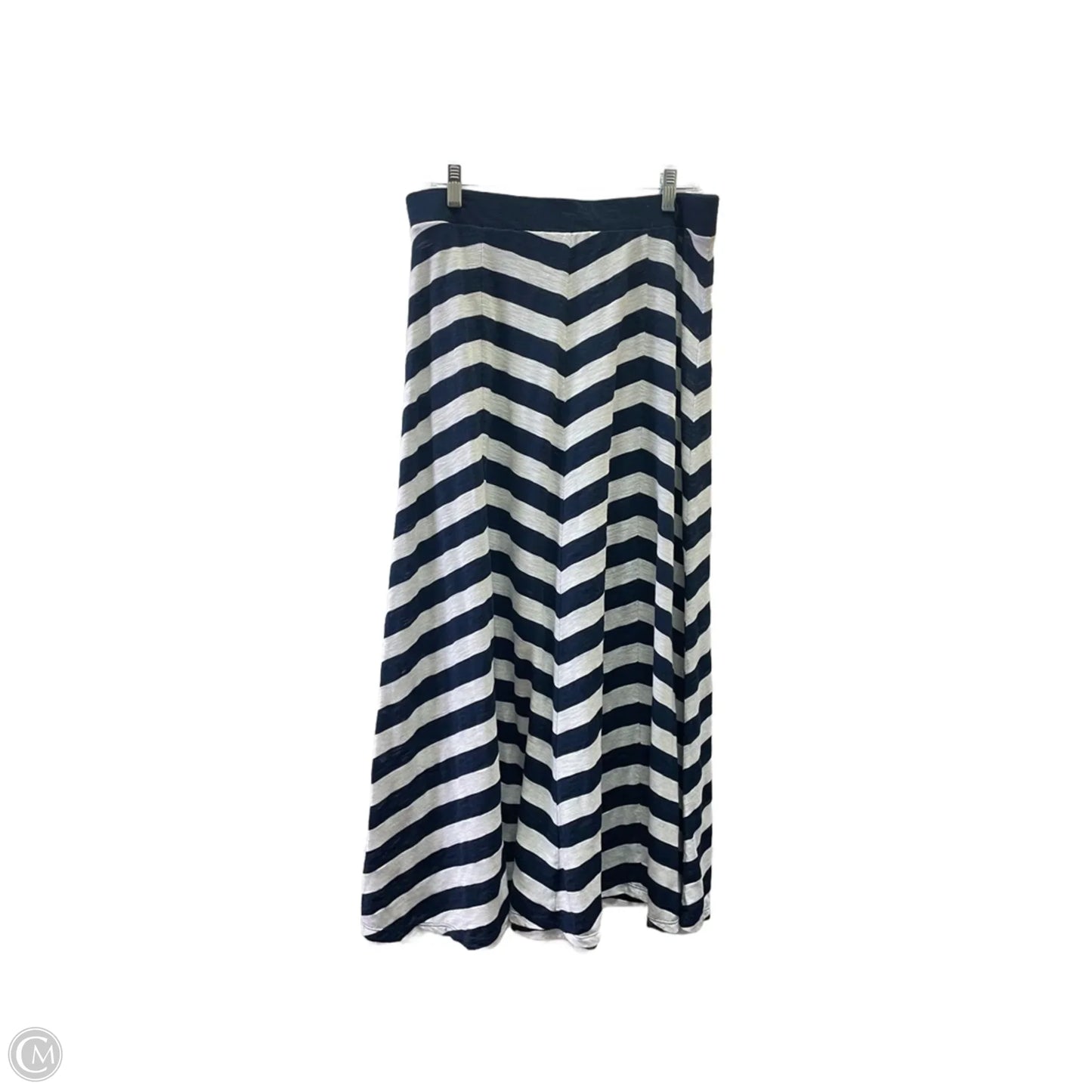 Skirt Maxi By Inc In Blue & White, Size: 12