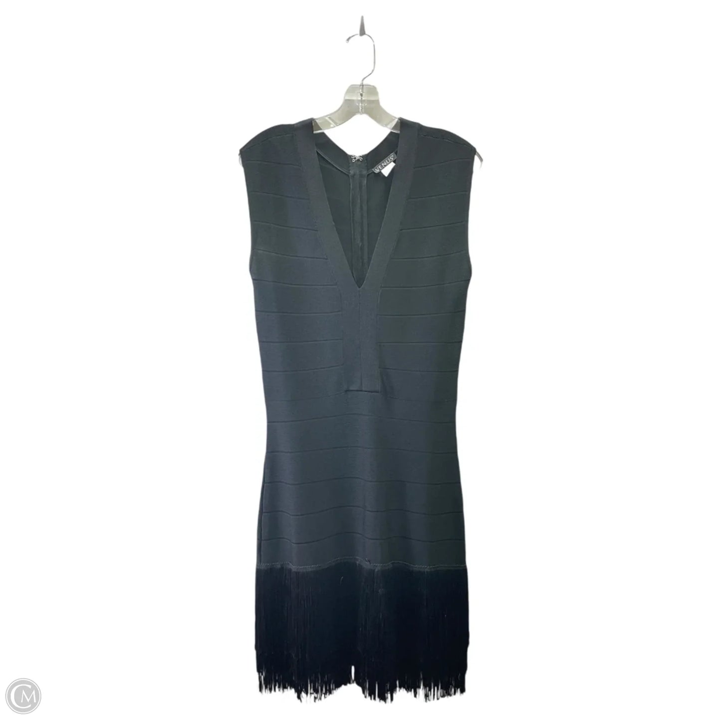 Dress Party Midi By Venus In Black, Size: L