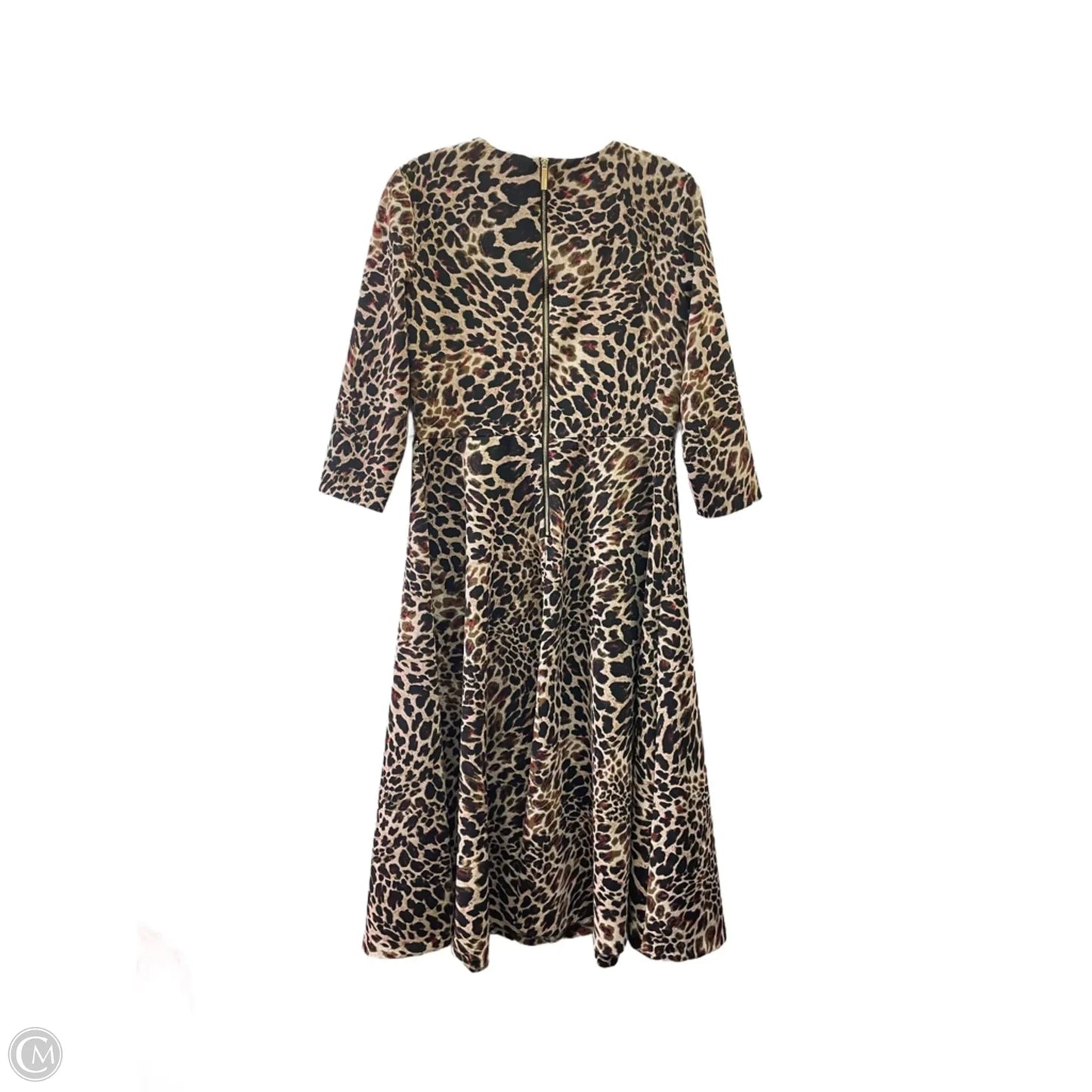 Dress Work By Calvin Klein In Animal Print, Size: M
