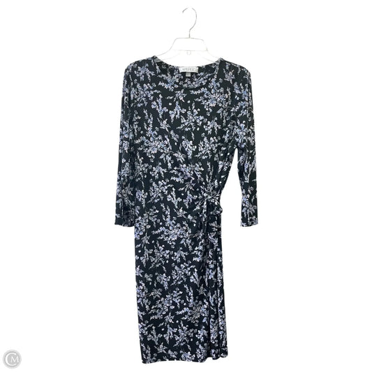 Dress Work By Kasper In Black & Pink, Size: L