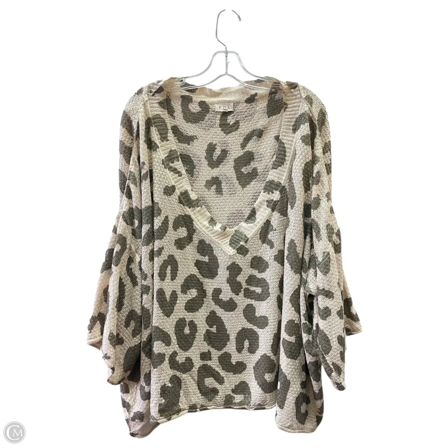 Sweater By Pol In Animal Print, Size: Xl