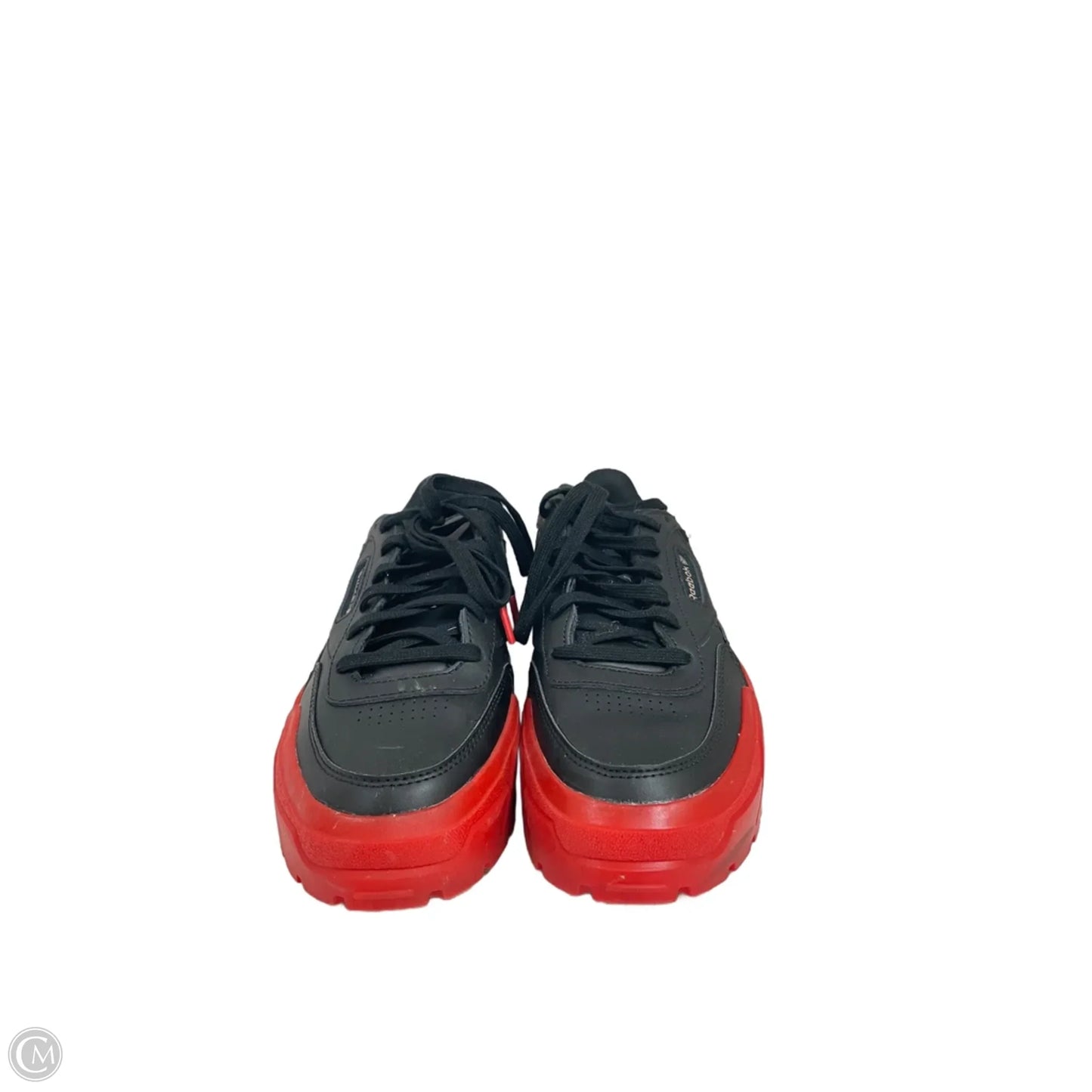Shoes Athletic By Reebok In Black & Red, Size: 7.5
