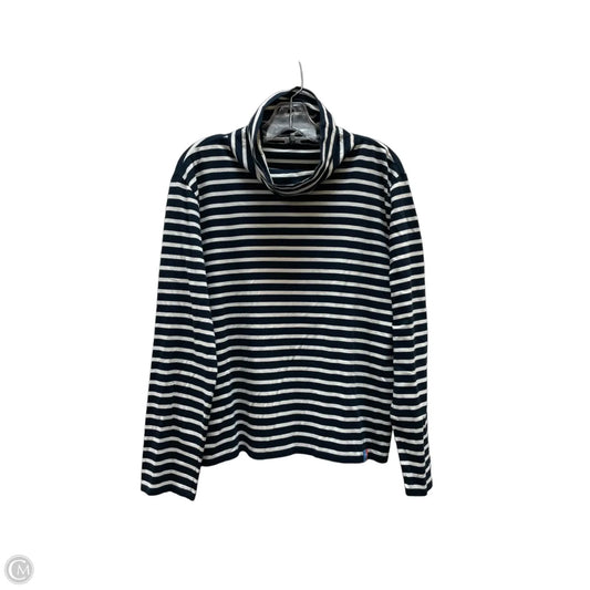 Top Long Sleeve By Kule In Striped Pattern, Size: Xl