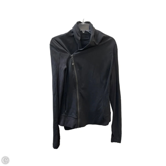 Athletic Jacket By Lululemon In Black, Size: S