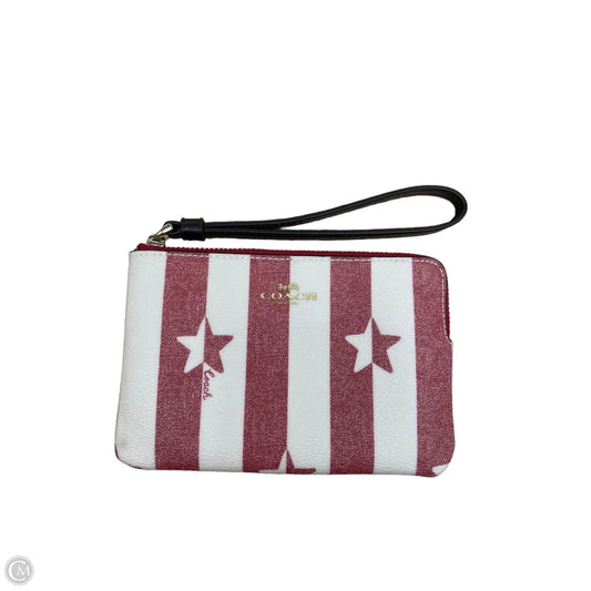 Wristlet Designer By Coach, Size: Small