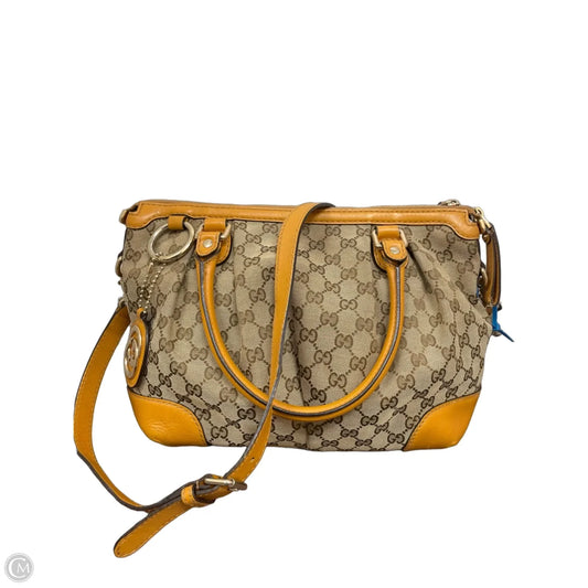 Handbag Luxury Designer By Gucci, Size: Medium