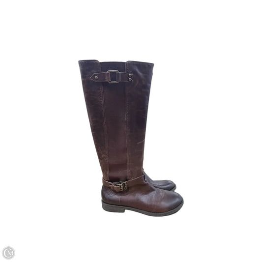 Boots Knee Flats By Bcbg In Brown, Size: 9