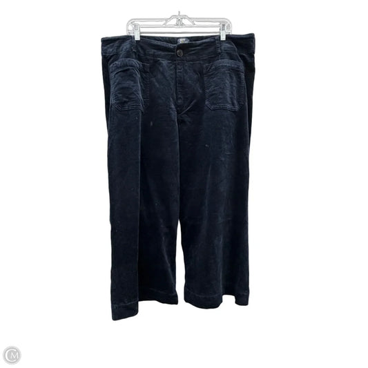 Pants Corduroy By Maeve In Blue, Size: 20