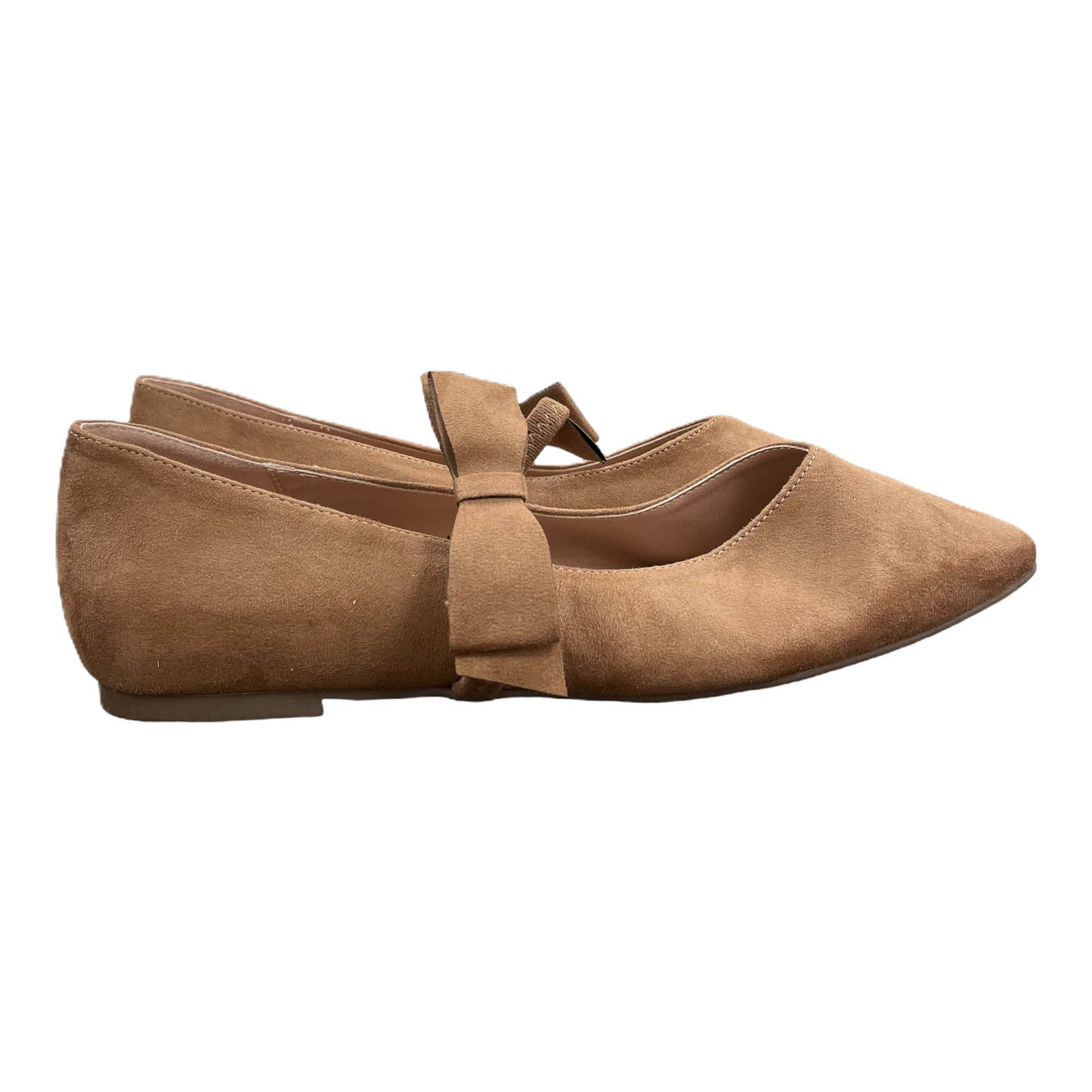 Brown Shoes Flats By Journee, Size: 9.5