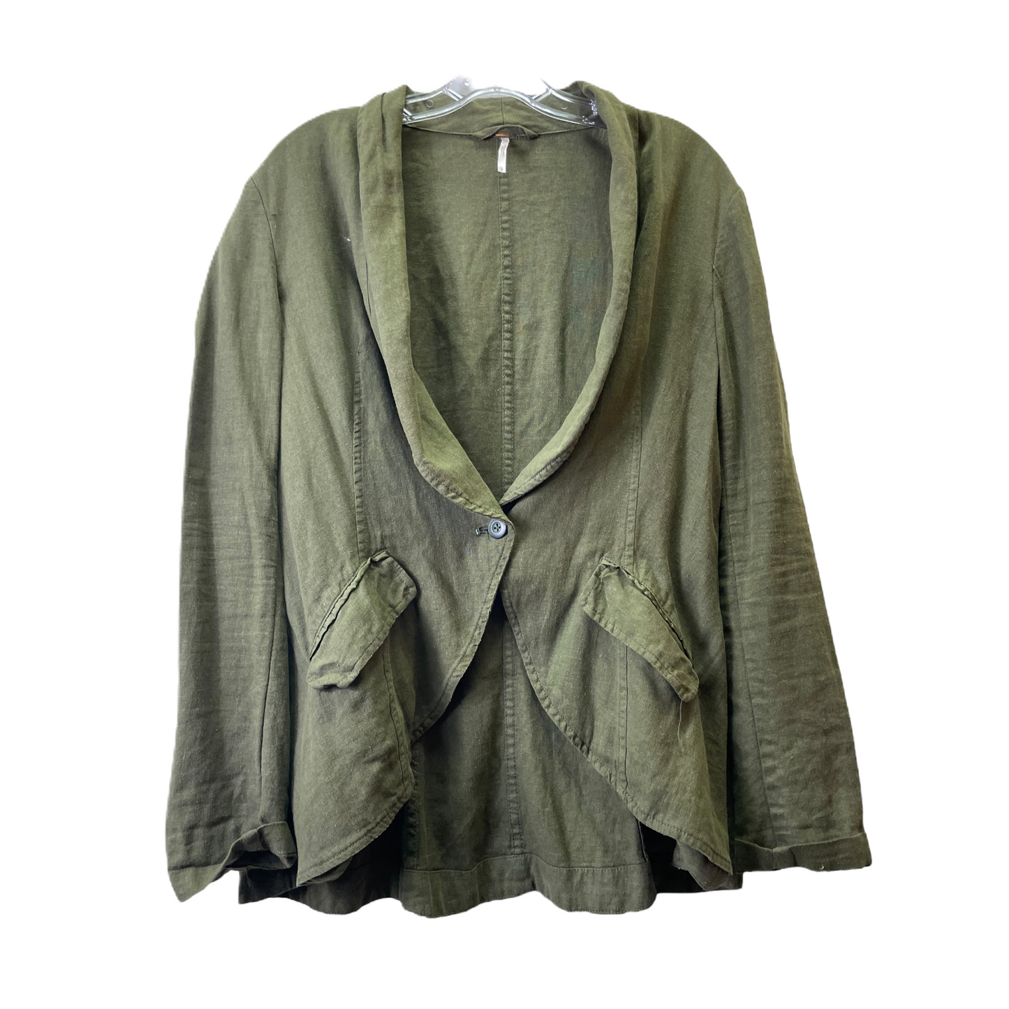 Green Blazer By Free People, Size: S