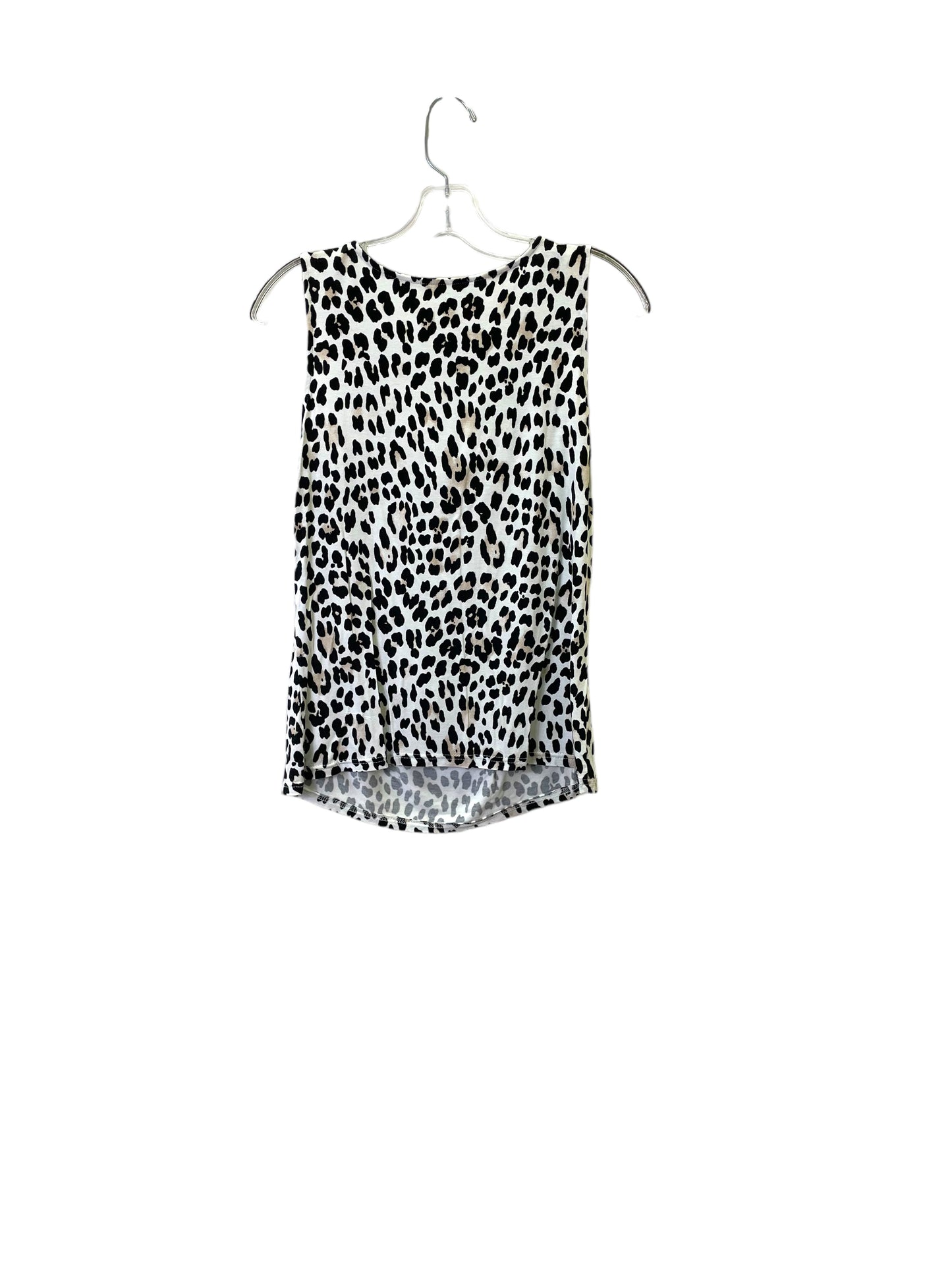 Animal Print Top Sleeveless By White House Black Market, Size: M