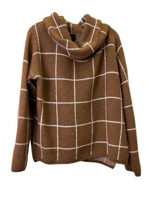 Brown Sweater By Lumiere, Size: M