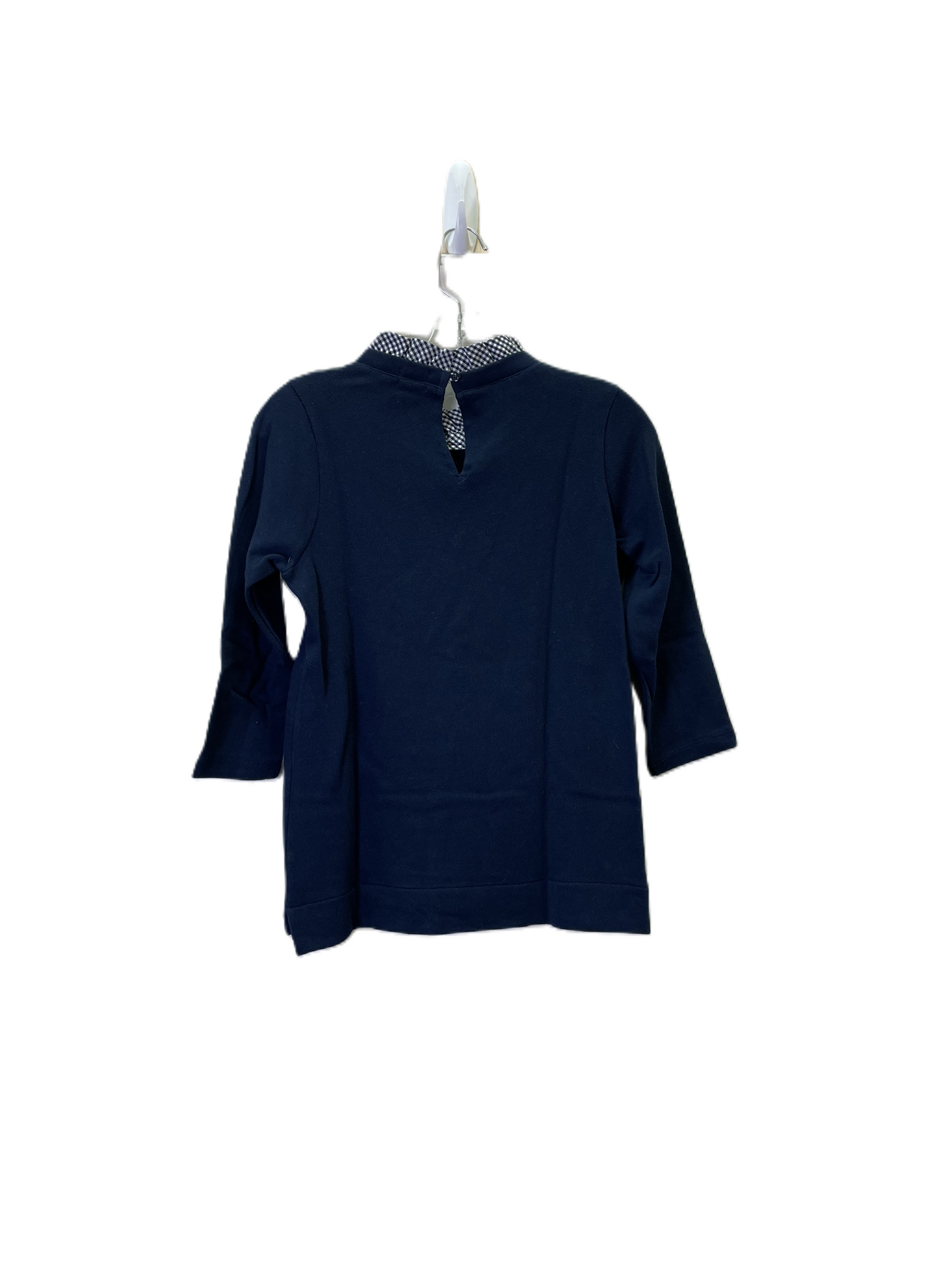 Top 3/4 Sleeve By J. Crew In Blue, Size: L