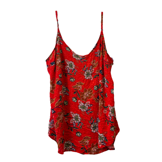 Red Top Sleeveless By Torrid, Size: 3x
