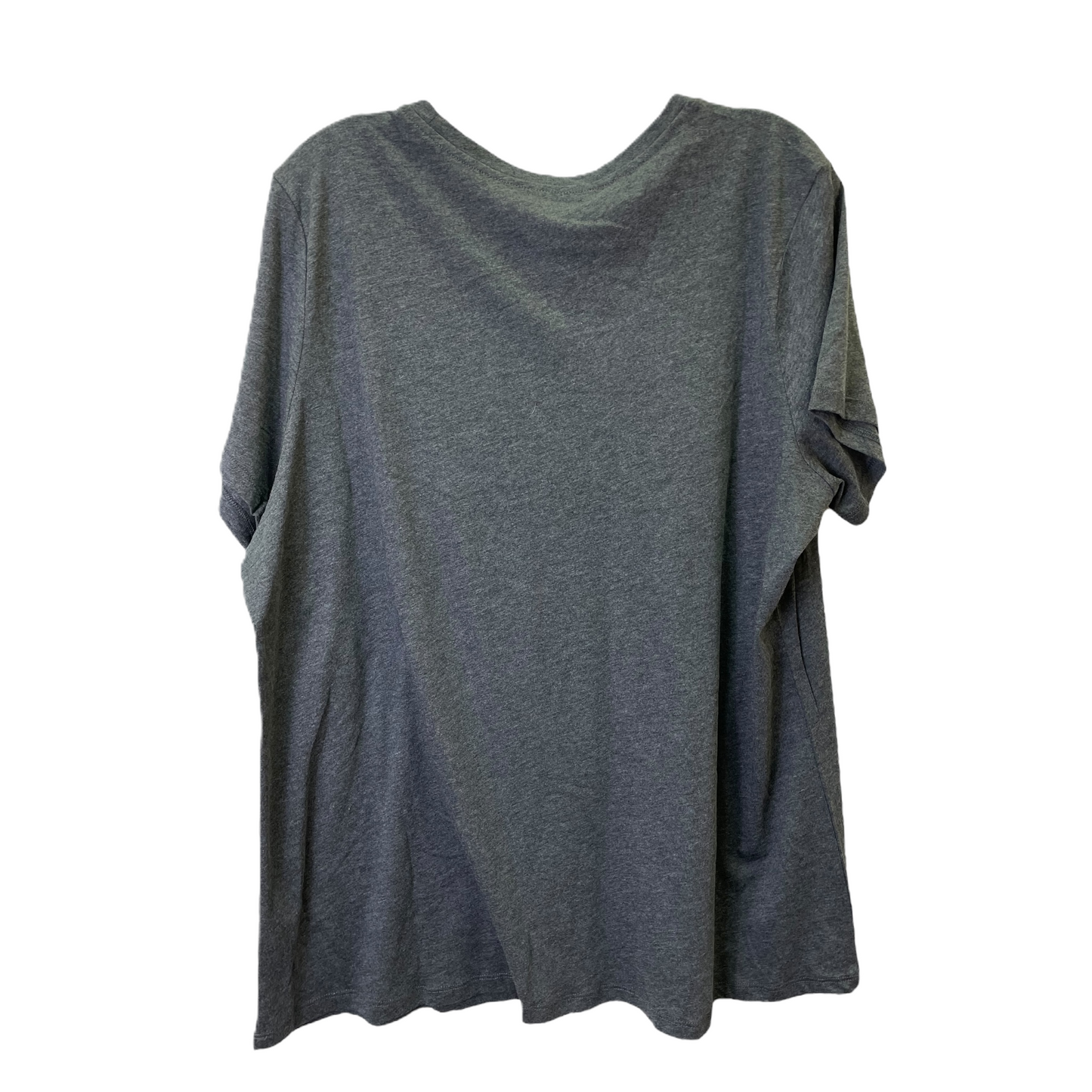 Grey Top Short Sleeve By Torrid, Size: 2x