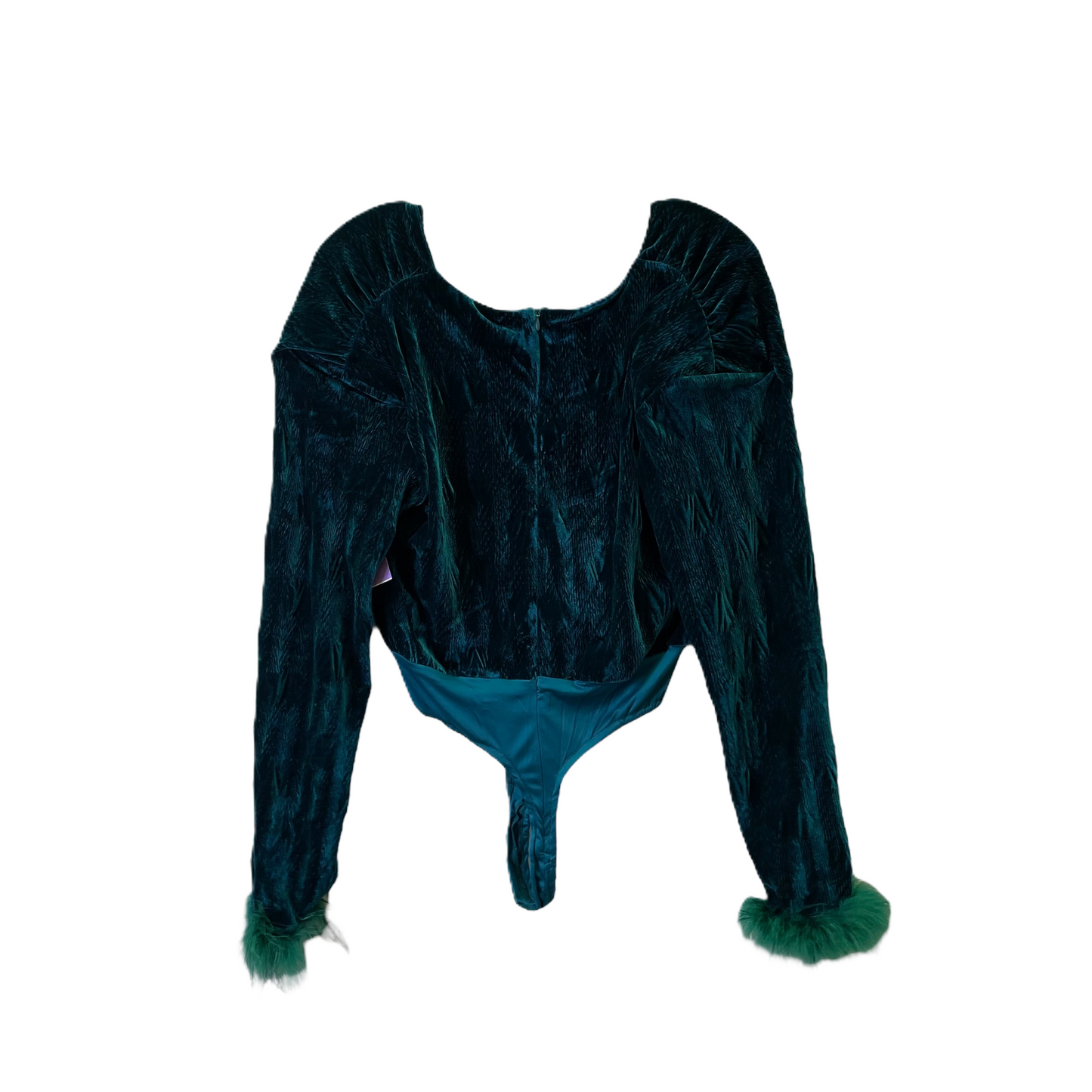 Green Bodysuit By Boohoo Boutique, Size: M