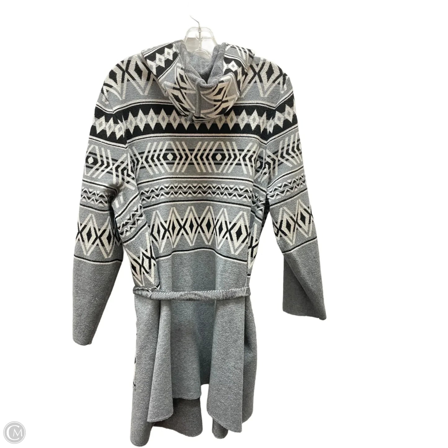 Cardigan By Rachel Zoe In Black & Grey, Size: 2x