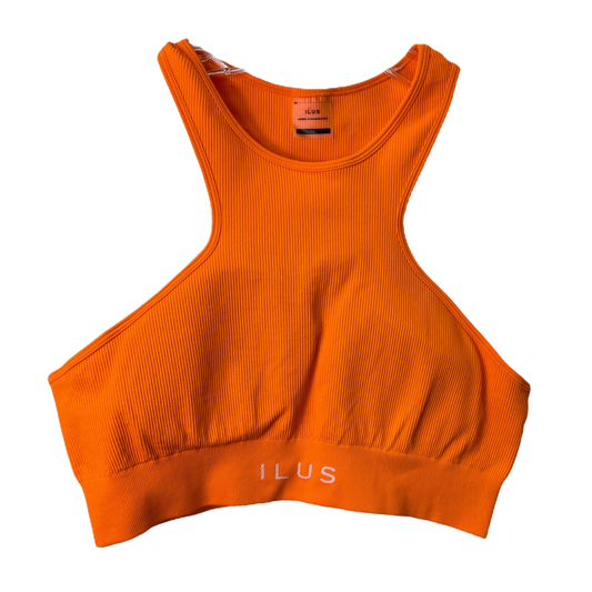 Orange Athletic Bra By ilus Size: Xl
