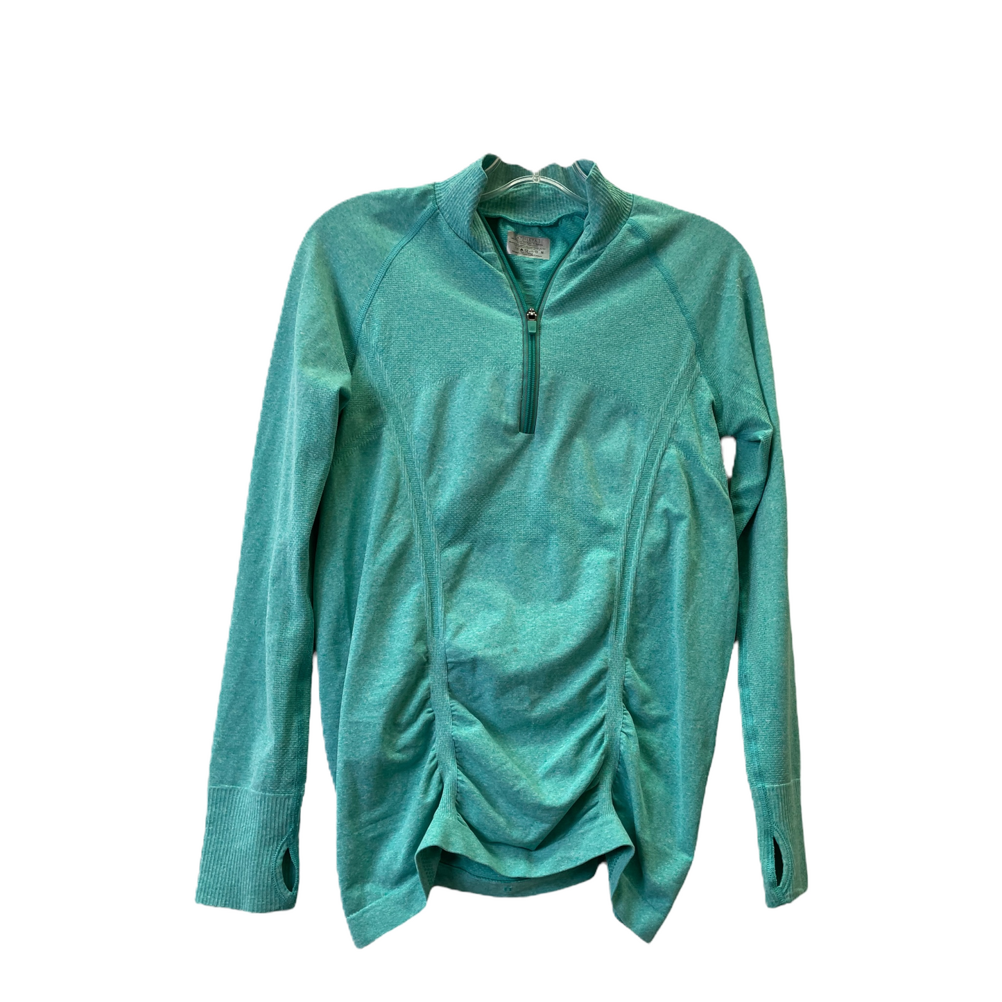 Aqua Athletic Top Long Sleeve Collar By Athleta, Size: M