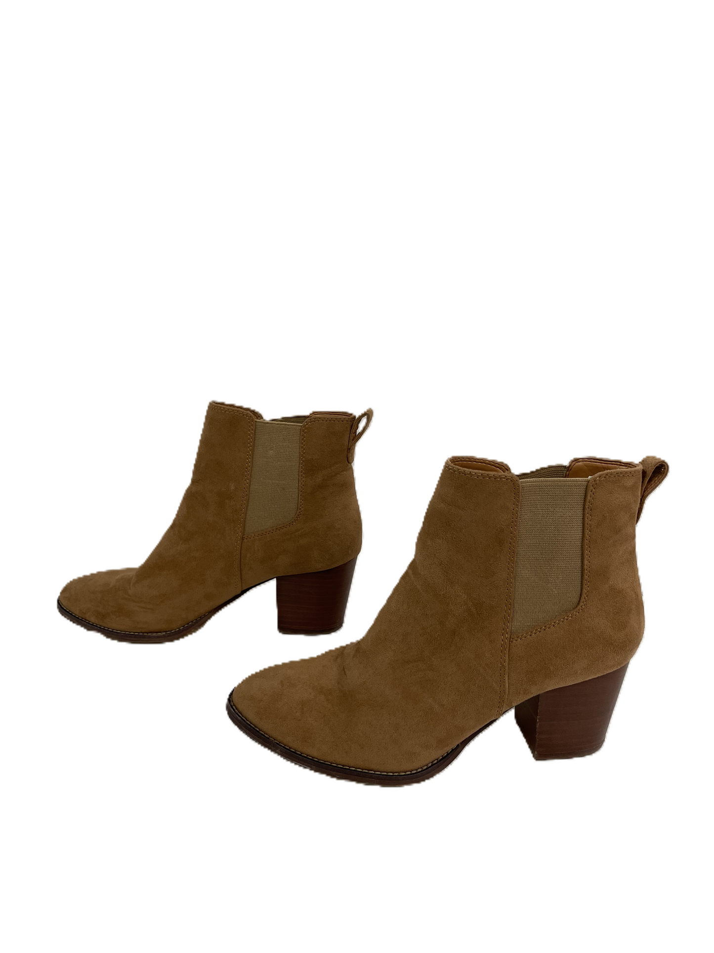 Boots Ankle Heels By J. Crew In Beige, Size: 9.5