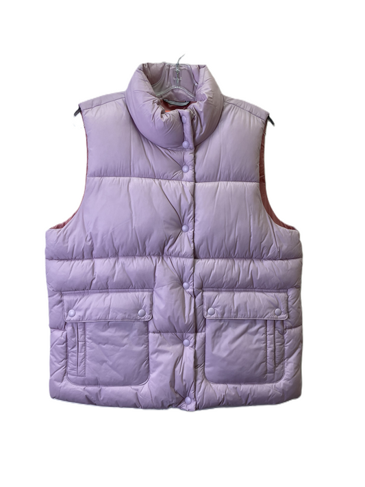 Vest Puffer & Quilted By J. Crew In Mauve, Size: M