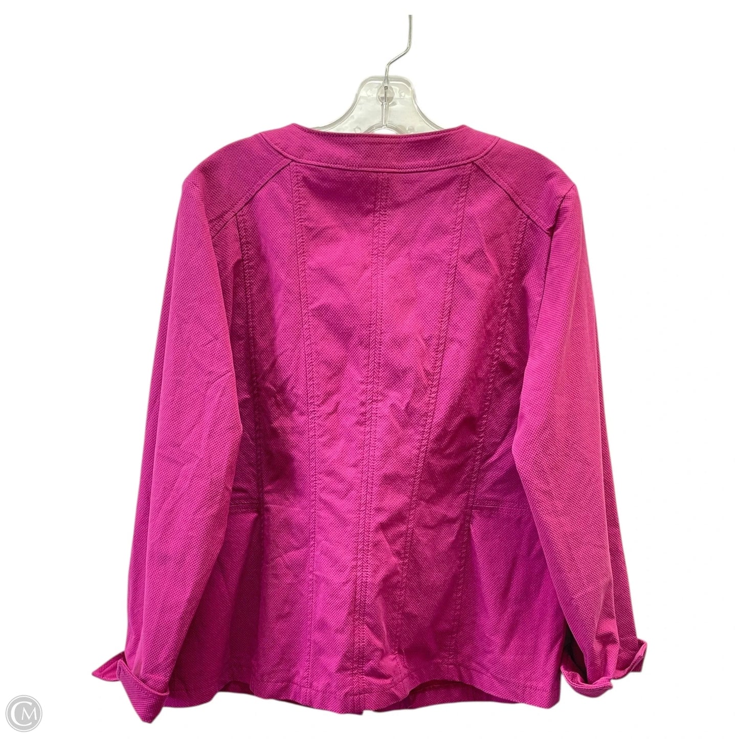 Blazer By Chicos In Pink, Size: L