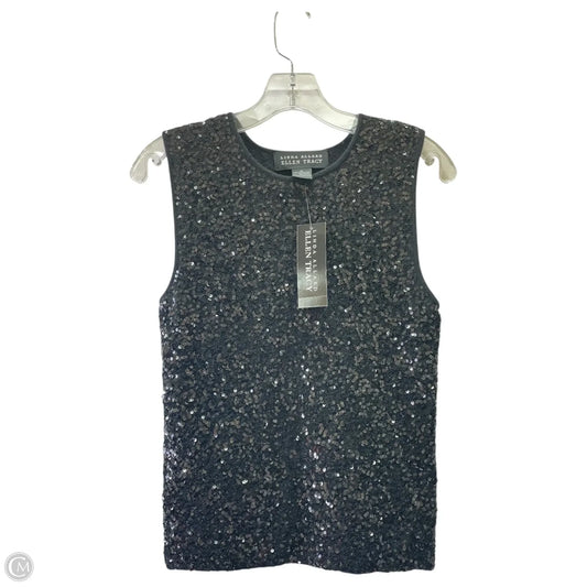 Top Short Sleeve Basic By Ellen Tracy In Black, Size: M