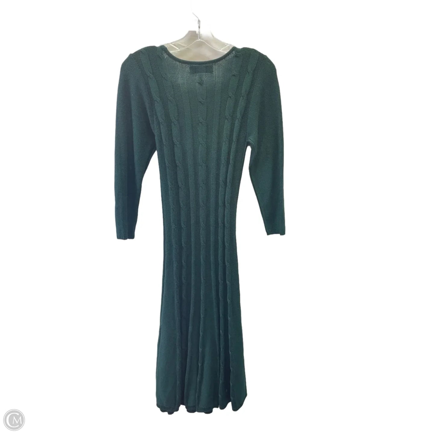 Dress Sweater By Kasper In Green, Size: S