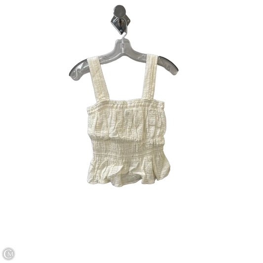 Top Sleeveless Basic By Steve Madden In Cream, Size: S
