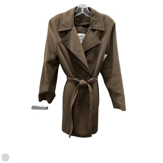 Coat Peacoat By Jacqueline Ferrar In Green, Size: S