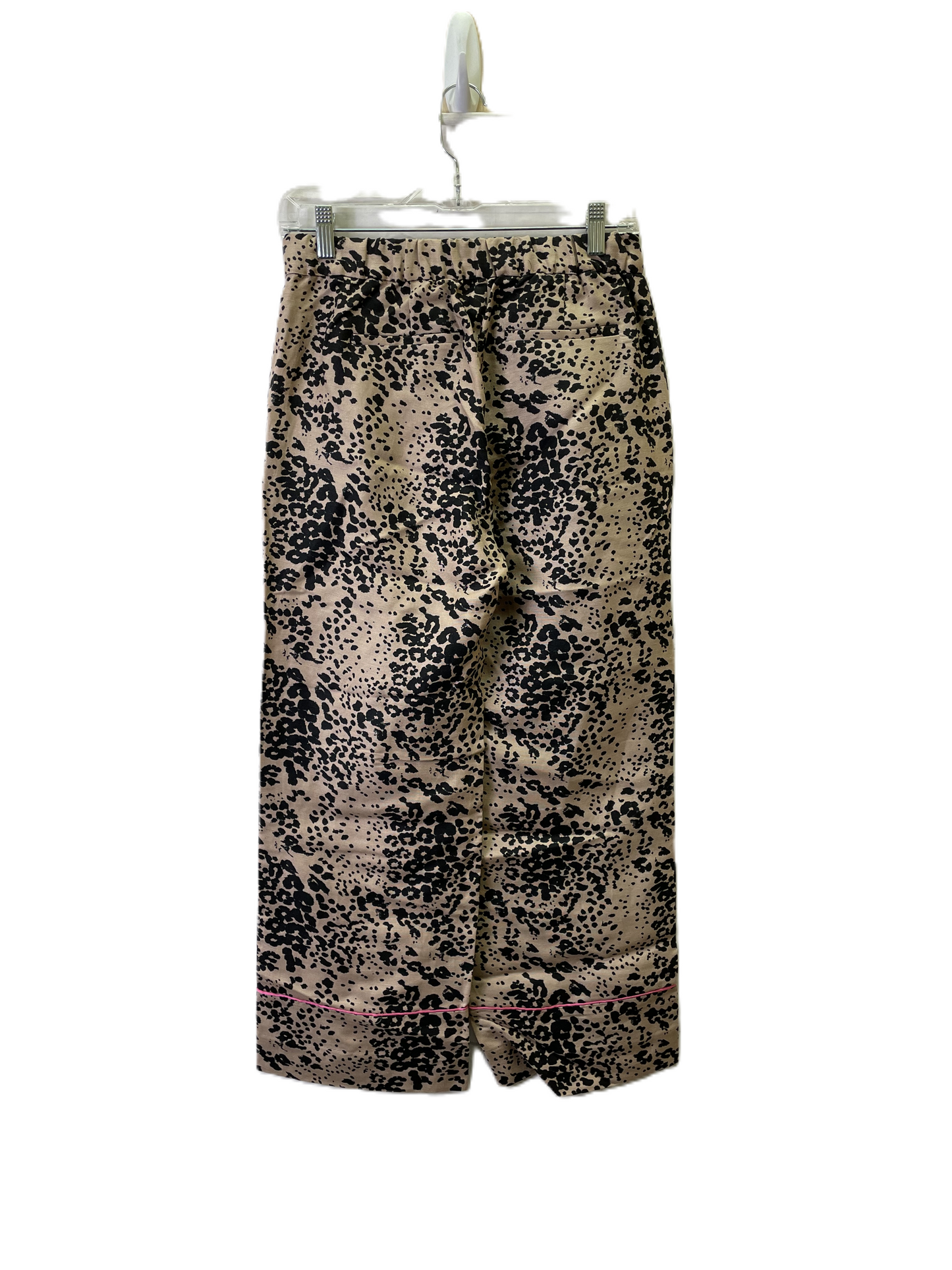 Pants Cropped By J. Crew In Animal Print, Size: S