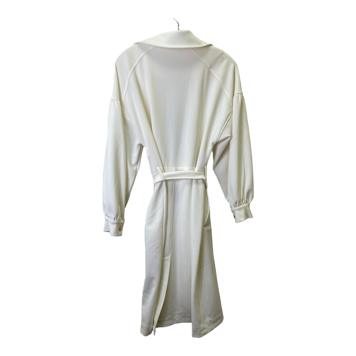 White Dress Casual Midi By Tahari By Arthur Levine, Size: Large