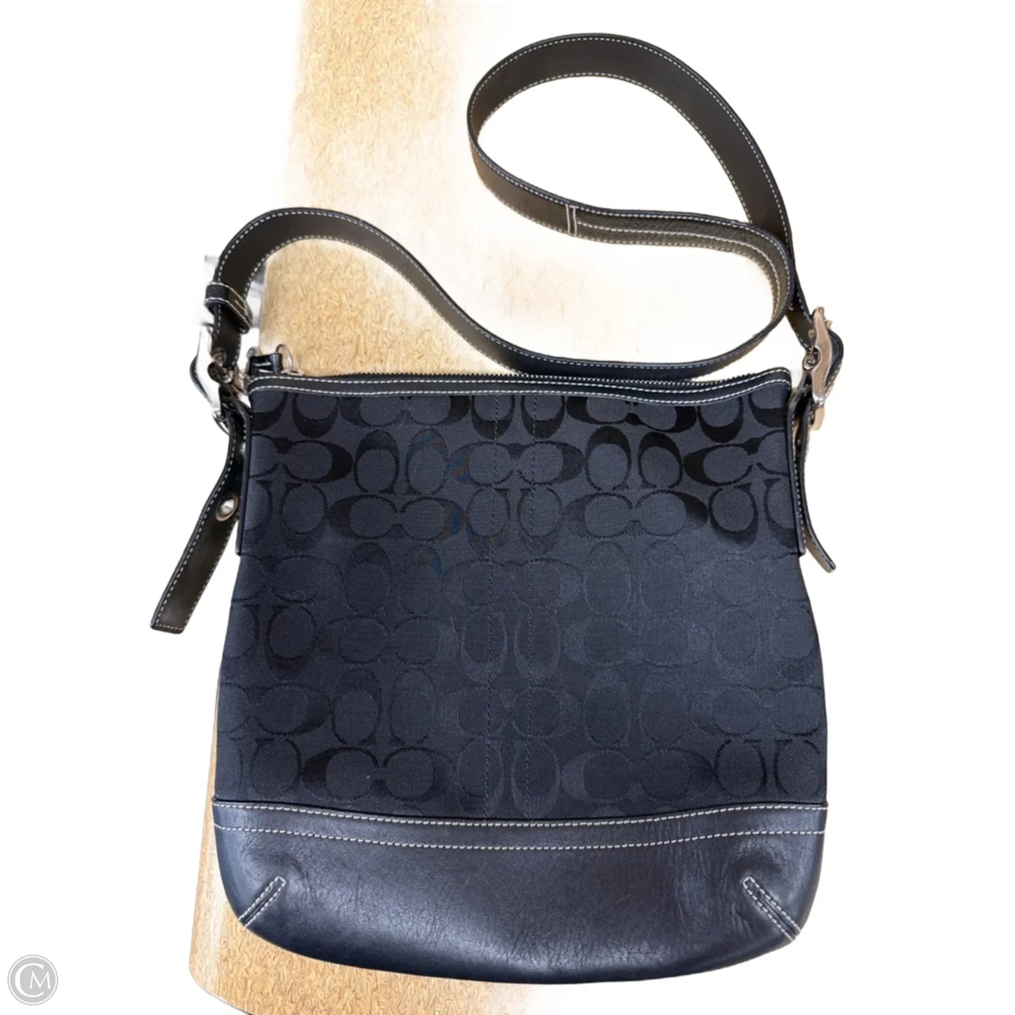 Crossbody Designer By Coach, Size: Medium